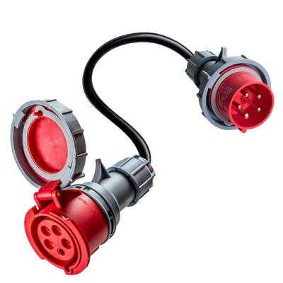 32A 5-pole commando to 16A 5-pole commando Adapter