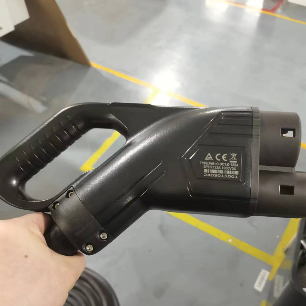 CCS2 charging cable with open end | 125A | TPU