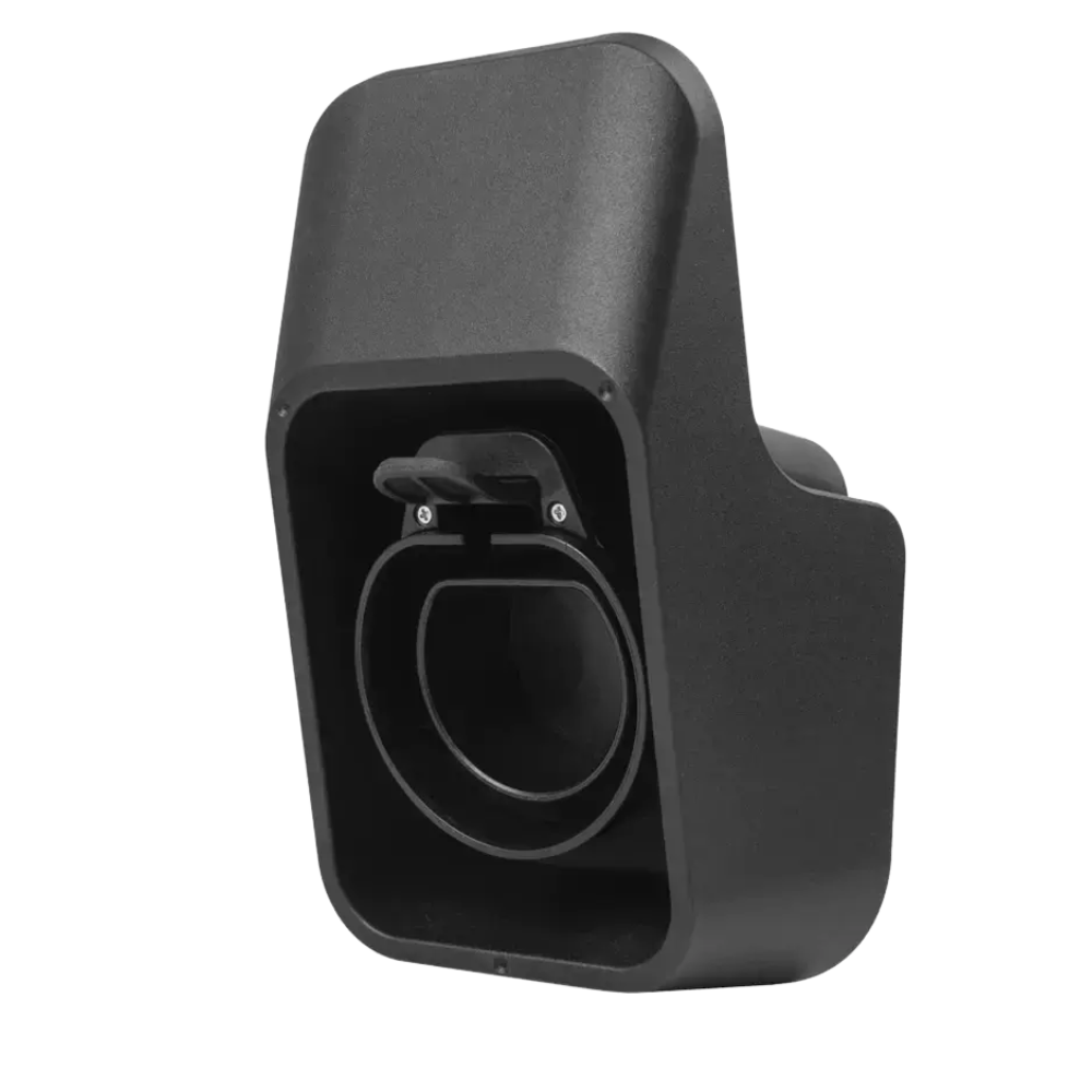 Plug holder for EV type 2 charging cable