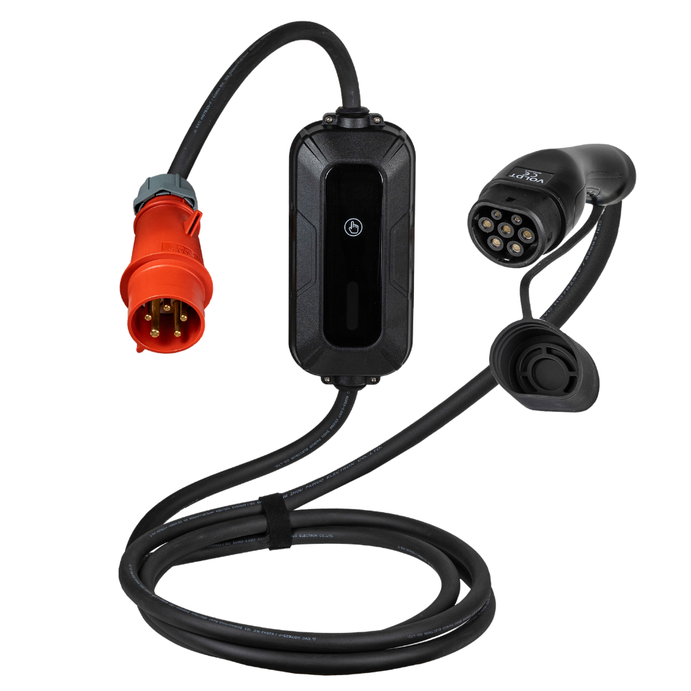Vhbw Câble de recharge type 2 vers type 2 compatible avec Volkswagen Arteon  Shooting Brake voiture électrique - 3 phases, 32 A, 22 kW, 7 m