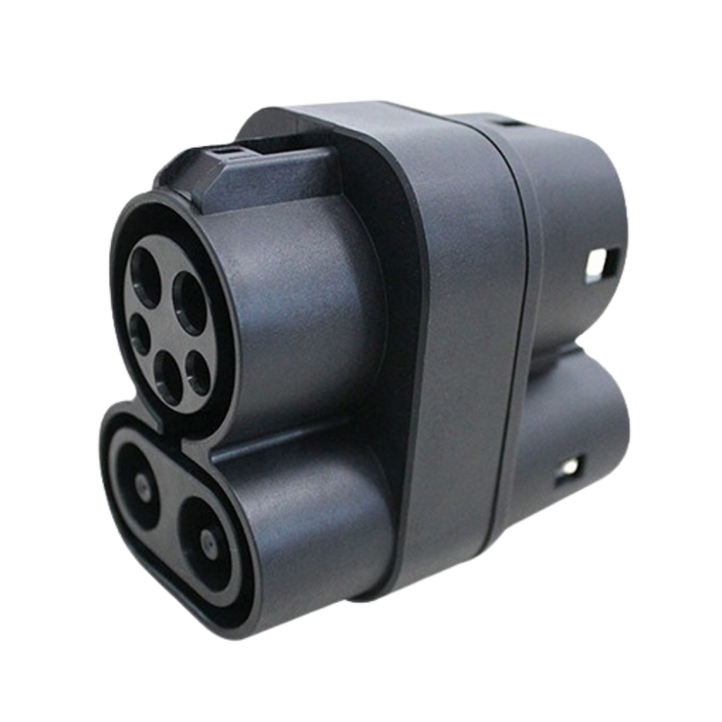 EV charging adapter CCS1 to CCS2