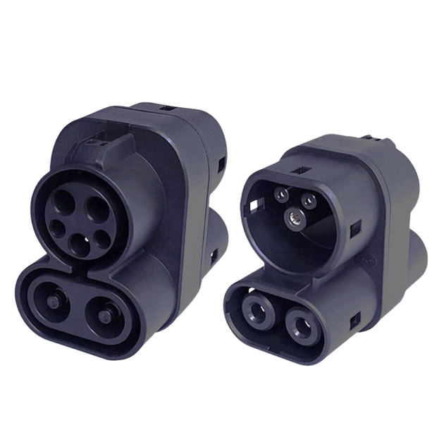 EV charging adapter CCS1 to CCS2