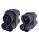 EV charging adapter CCS1 to CCS2