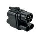 EV charging adapter CCS2 to CCS1