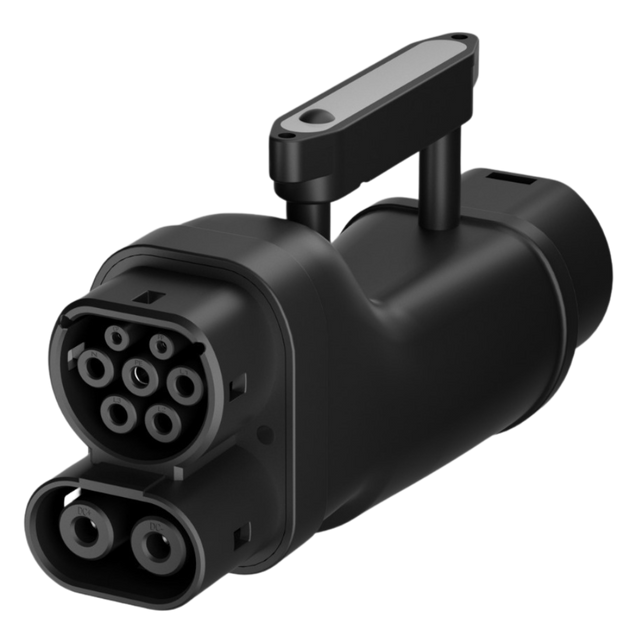 EV charging adapter GBT to CCS2