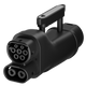 EV charging adapter GBT to CCS2