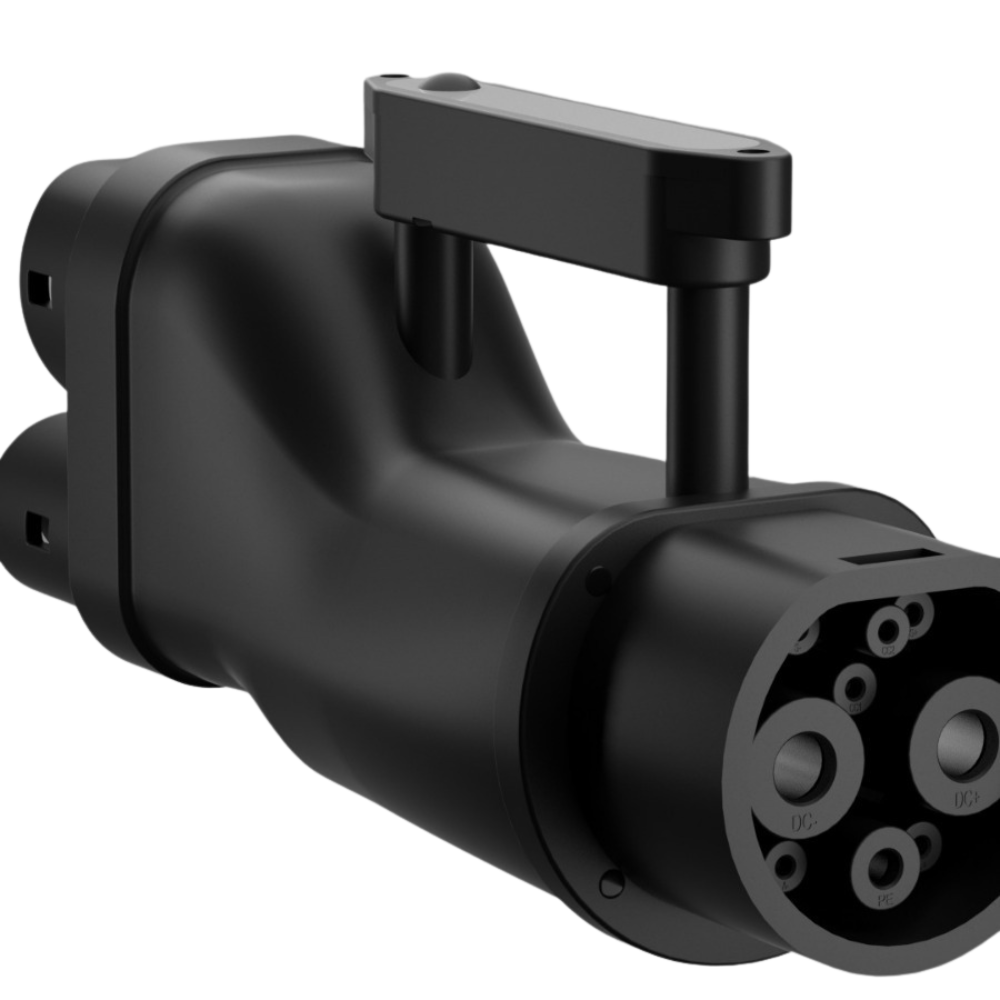 EV charging adapter GBT to CCS2