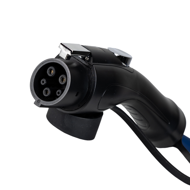 Type 1 - type 2 | 1 phase | 32a | 7.4kW charging cable