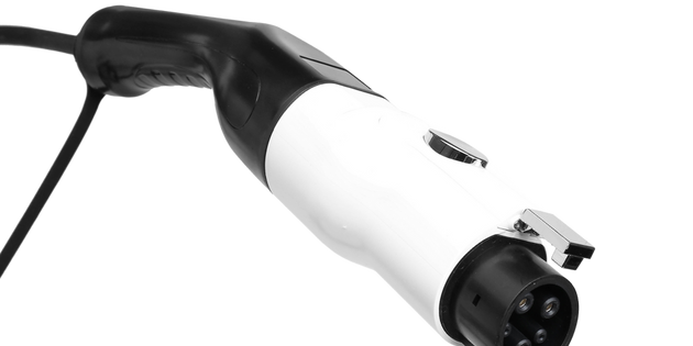 Adapter Type 2 (charging cable) to Type 1 (car)