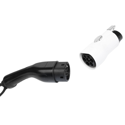 Adapter Type 2 (charging cable) to Type 1 (car)