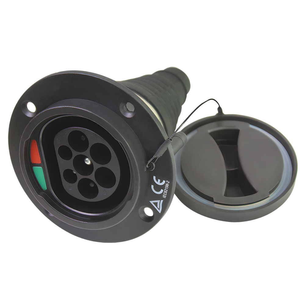 Type 2 Socket for car | 1 phase | 16A/32A – VOLDT