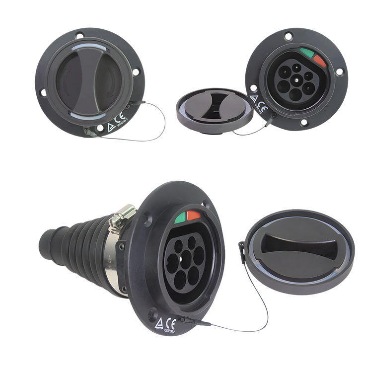 Type 2 Socket for car | 1 phase | 16A/32A