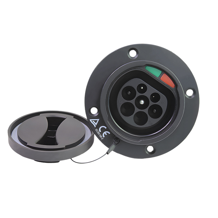 Type 2 Socket for car | 1 phase | 16A/32A
