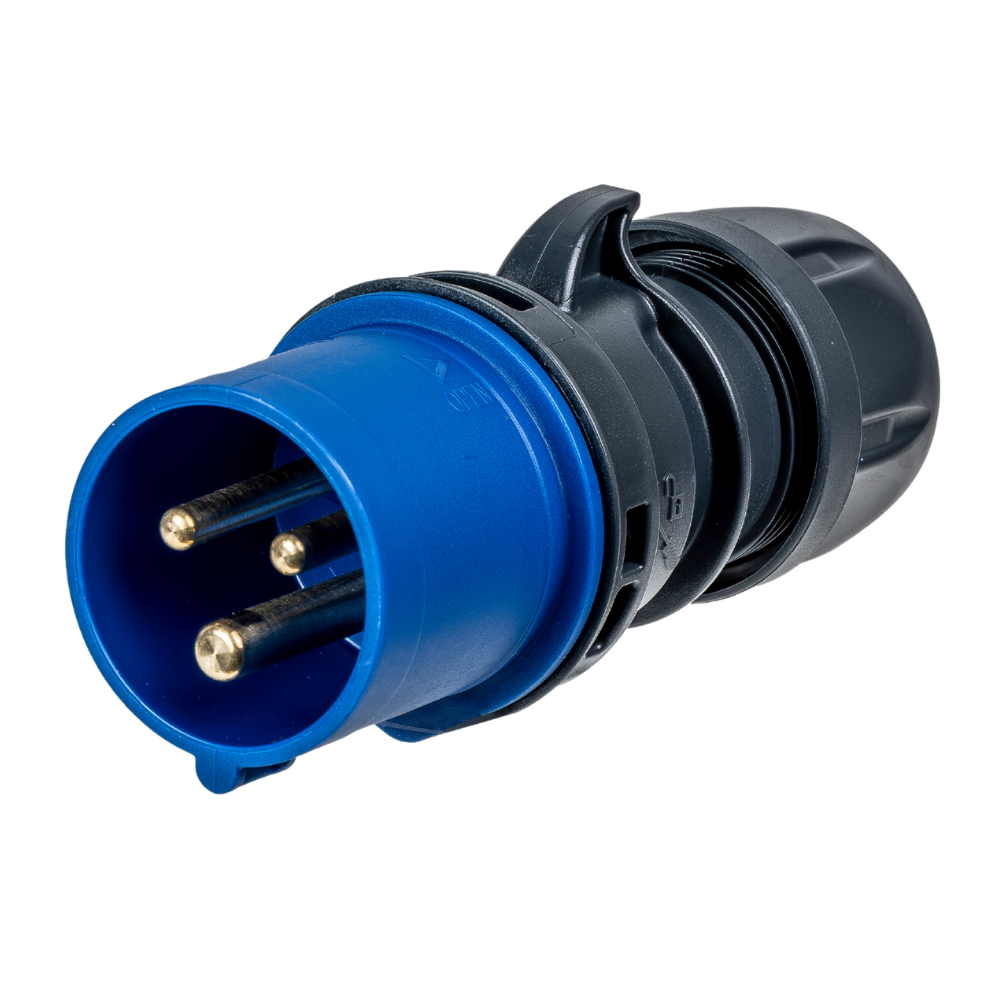 Voldt Type 2 16A blue commando socket 1 phase Adjustable 8A