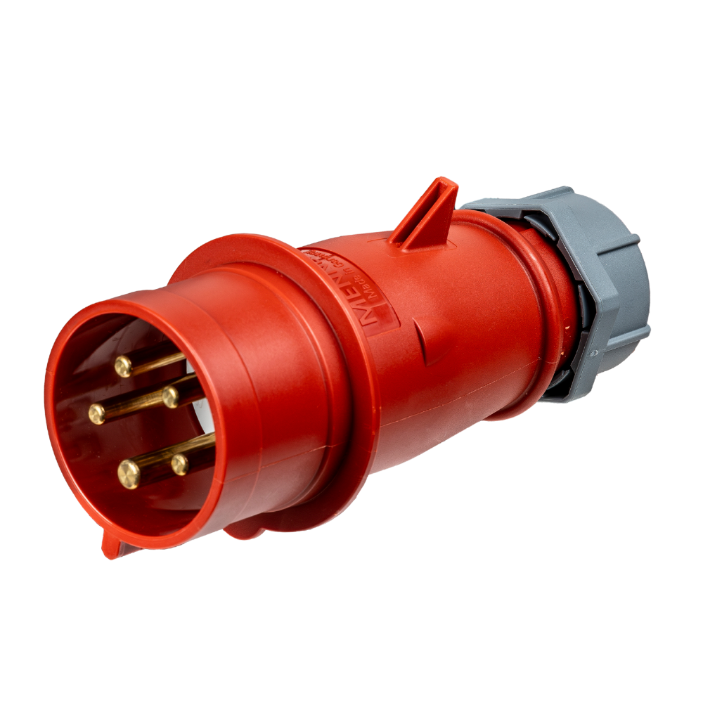 Type 2 - 32A red commando socket | 3 phase | Adjustable 8A - 32a | 22kW charging cable