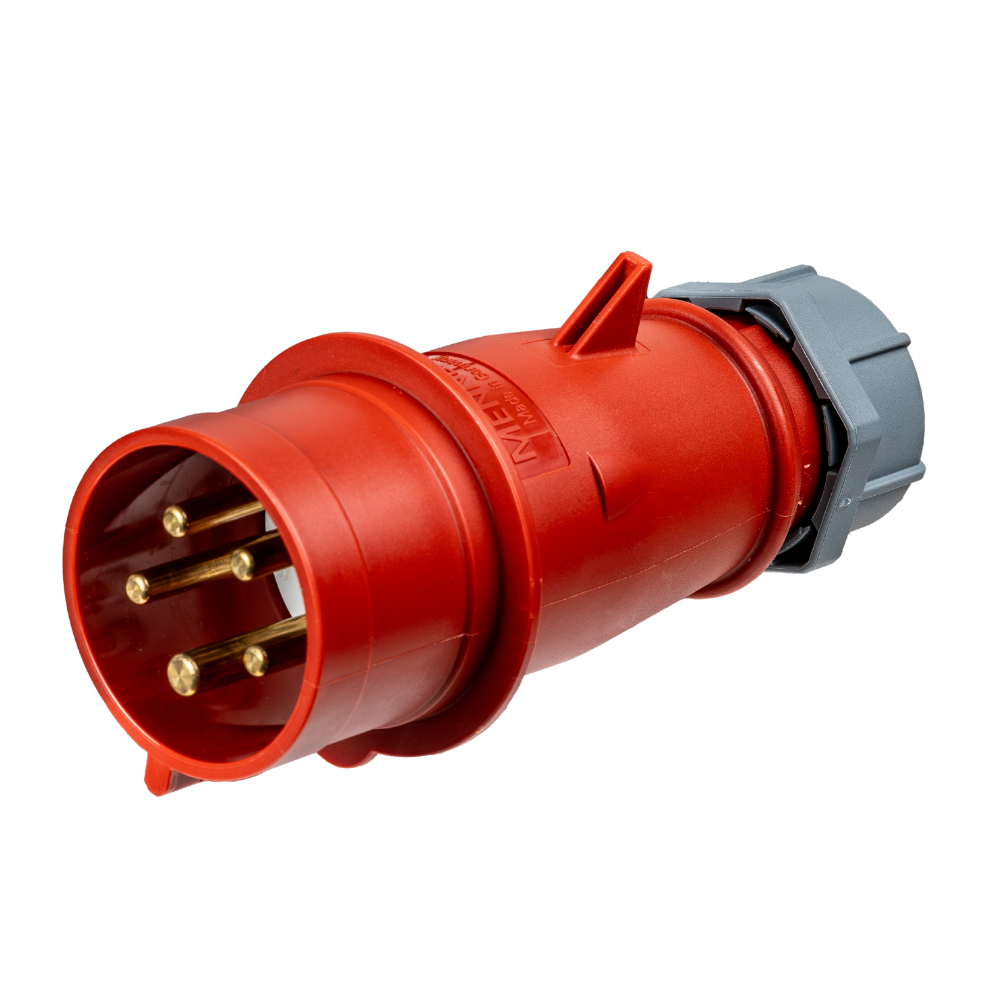 Voldt® Type 2 - 32A red commando socket | 3 phase | Adjustable 8A - 32a ...