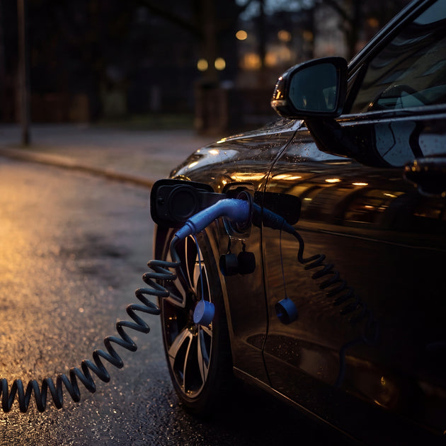 Type 2  | mode 3 | 32a | 22kW | coiled charging cable