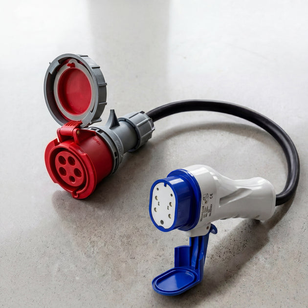 16A 5-pole to Type 3 adapter