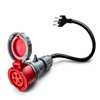 16A 5-pole to Type L for Italy adapter
