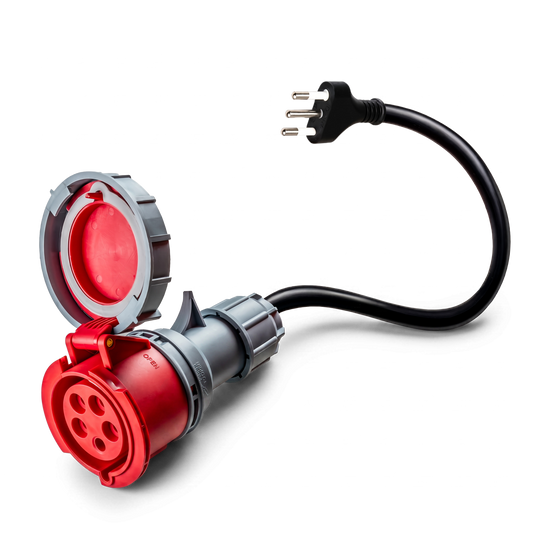 16A 5-pole to Type L for Italy adapter