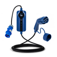 Voldt® Portable EV charger commando plug | 1 phase | 8A - 16A | 3.7kW + APP