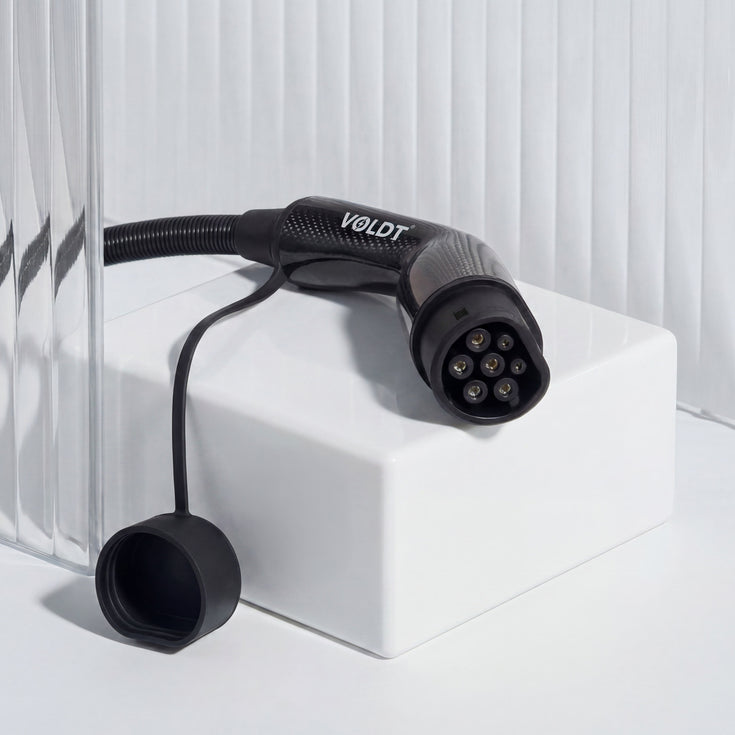 Voldt® Type 2 Carbon Fibre charging cable 22kW
