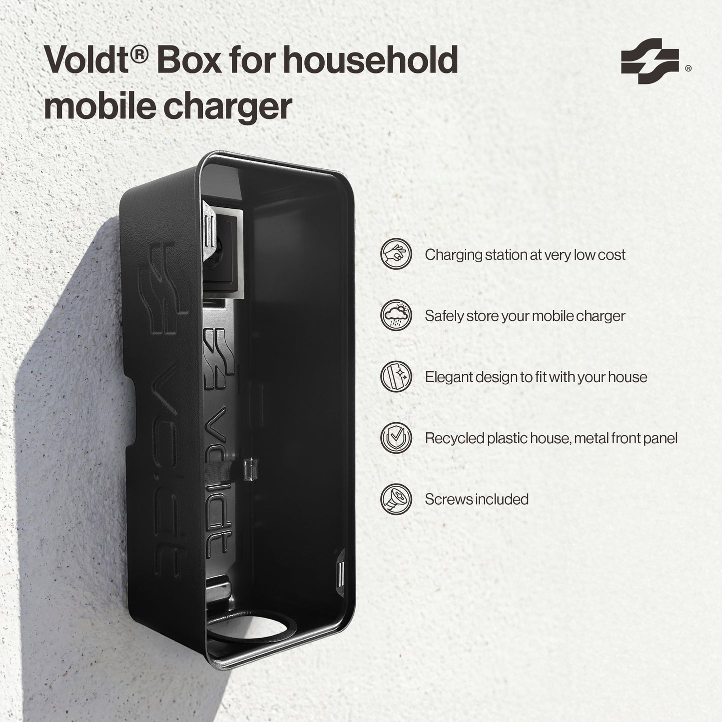 Voldt® Boxx for household mobile charger