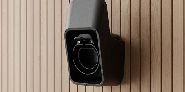 Plug holder for EV type 2 charging cable