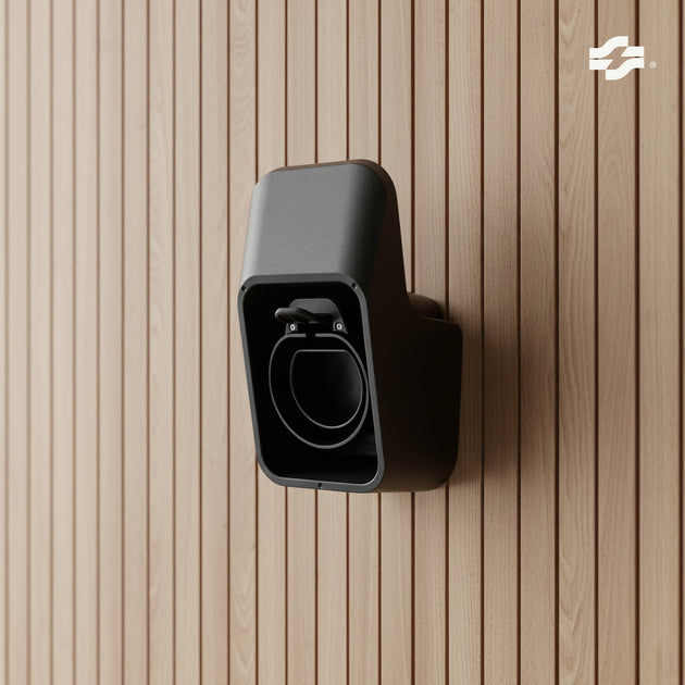 Plug holder for EV type 2 charging cable