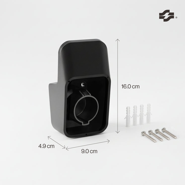 Plug holder for EV type 1 charging cable