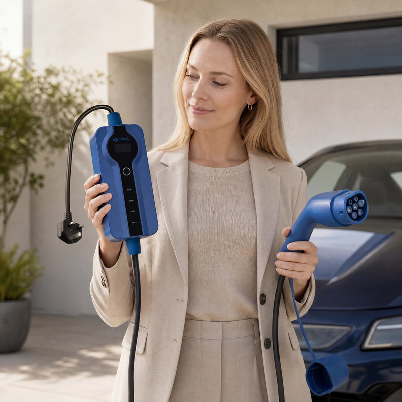 Voldt® 3 Pin EV granny charger | 8A - 13A | 2,8kW +APP