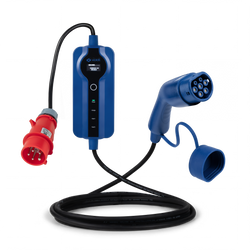 Voldt® Portable EV charger commando plug | 3 phase | 8A - 16A | 11kW + APP