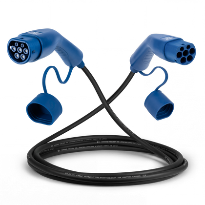 Type 2 | 1 phase | 16A | 3,7kW charging cable