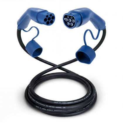 Type 2 | mode 3 | 32a | 22kW charging cable