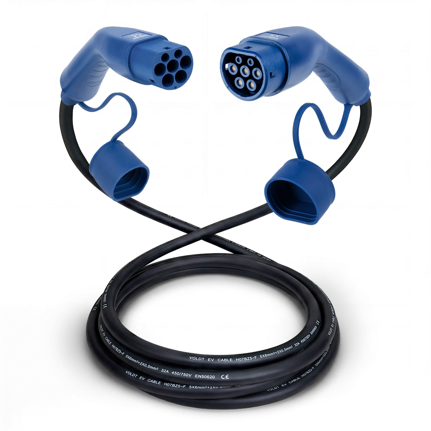Type 2 | mode 3 | 32a | 22kW charging cable