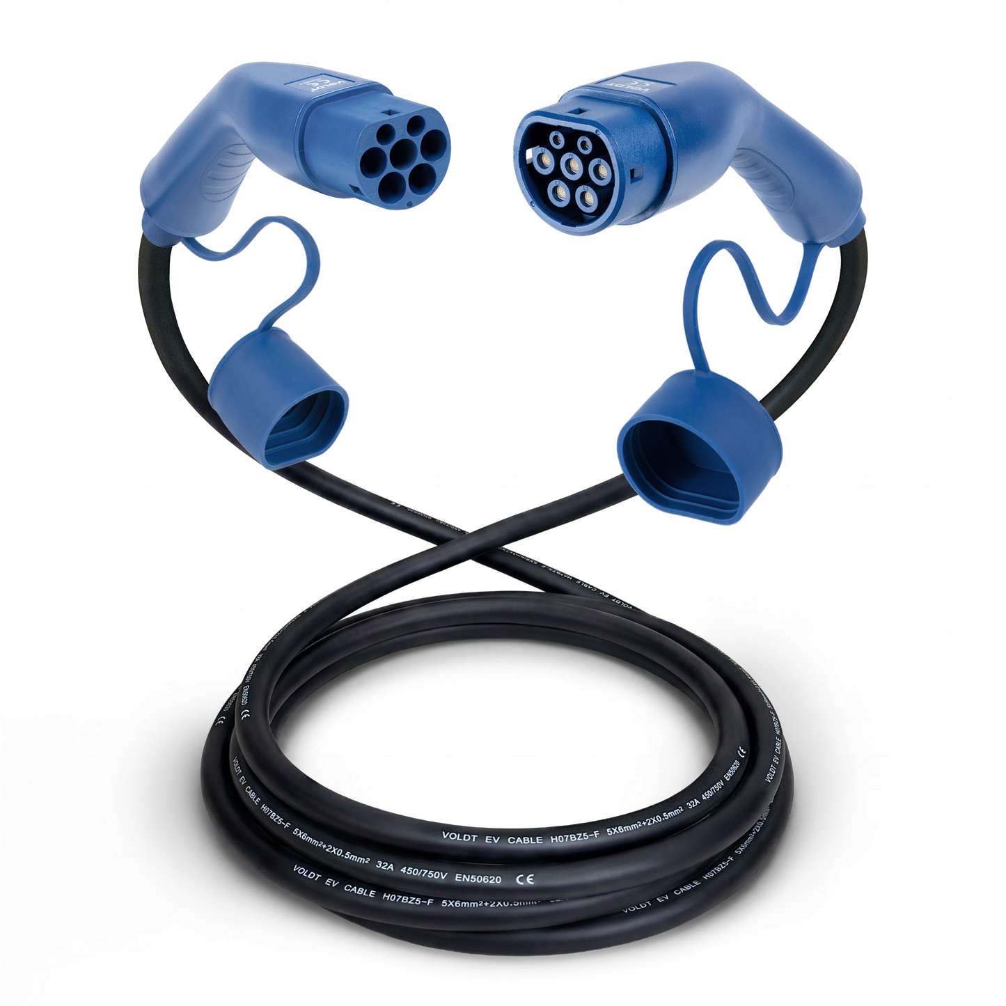 Type 2 | 1 phase | 32A | 7.4kW charging cable