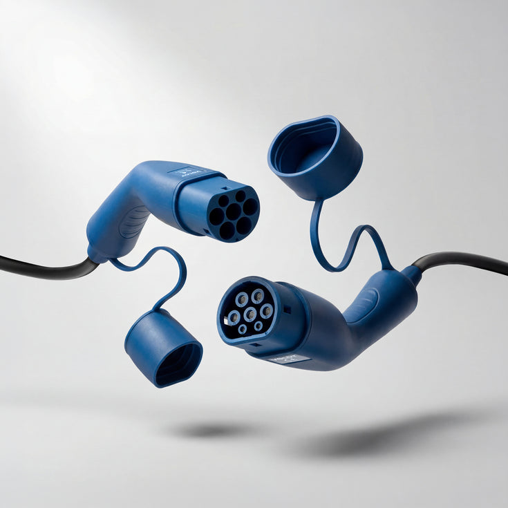 Type 2 | 1 phase | 32A | 7.4kW charging cable