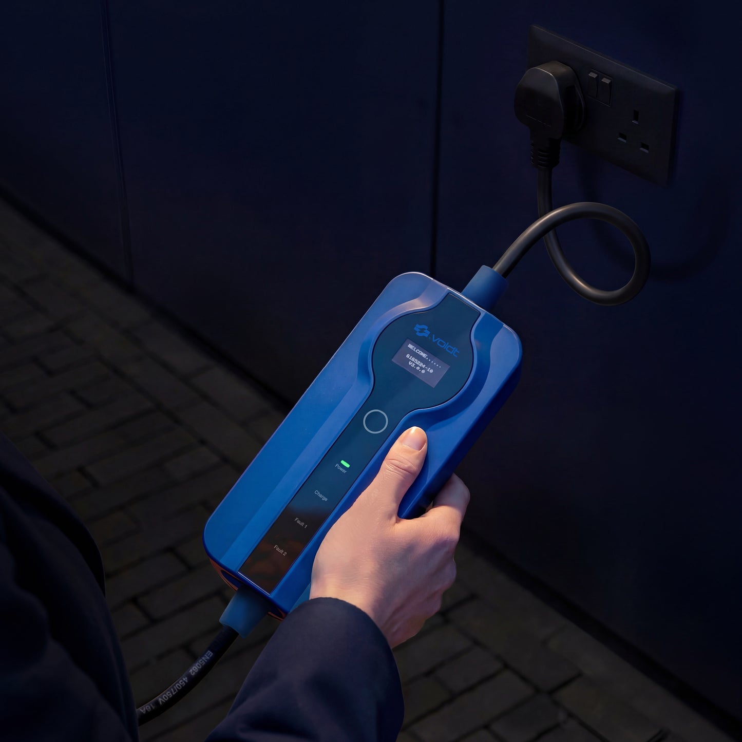 3 Pin - type 1 EV portable charger | Adjustable 8A - 13A | 2,8kW