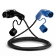 Type 1 - type 2 | 1 phase | 16A | 3,7kW charging cable