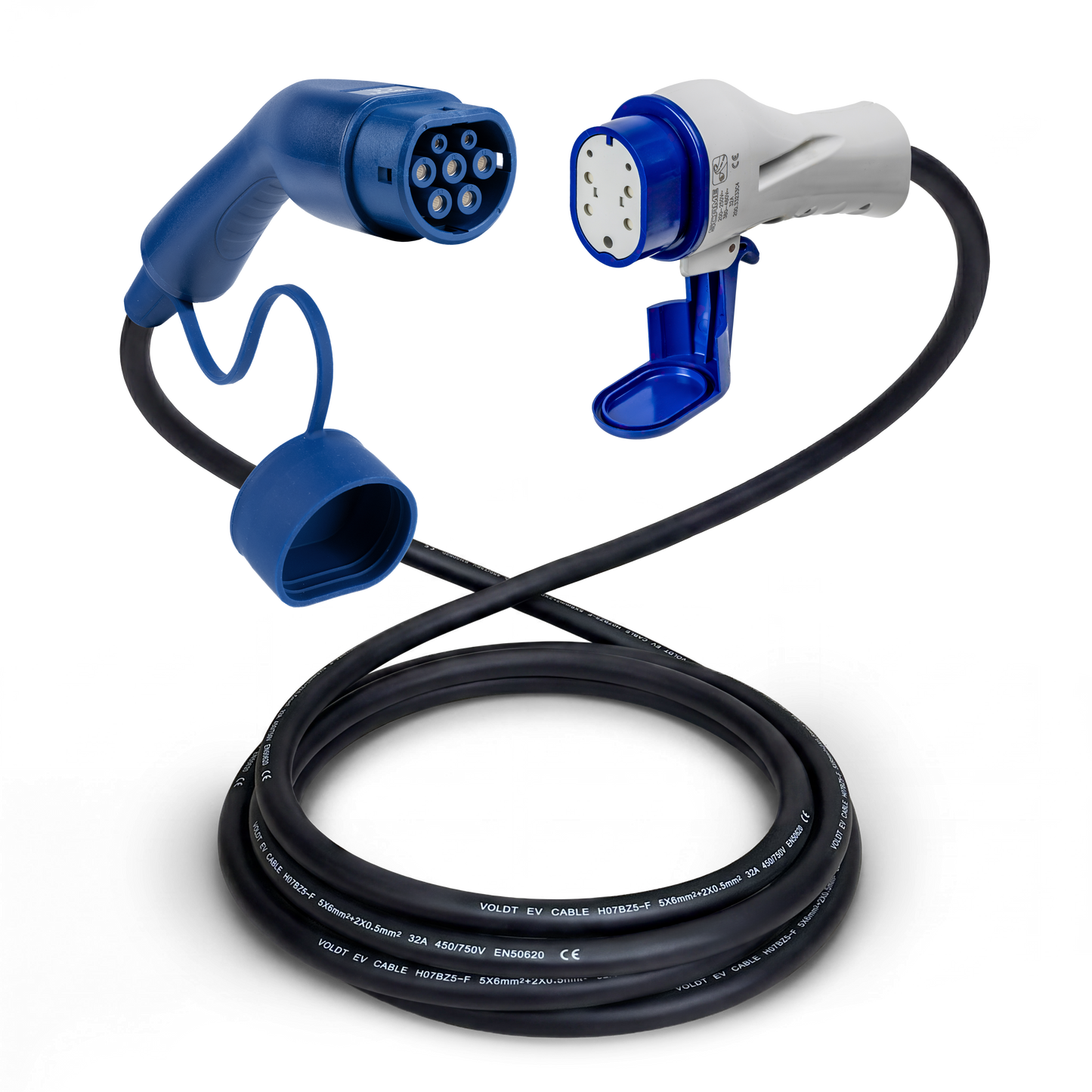 Type 2 - Type 3 | mode 3 | 32a | 22kW charging cable